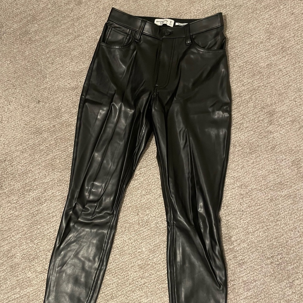 Abercrombie Leather Pants